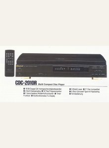 Sherwood CDC-2010R • Extrait de catalogue allemand