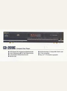 Sherwood CD-2010C • Extrait de catalogue allemand