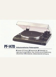 Sherwood PF-1470 • Extrait de catalogue allemand