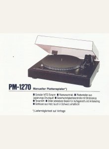 Sherwood PM-1270 • Extrait de catalogue allemand