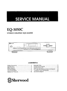 Sherwood EQ-3050C • Manuel de service