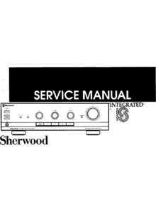Sherwood AX-4050R • Manuel de service