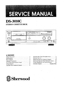 Sherwood DS-3010C • Manuel de service