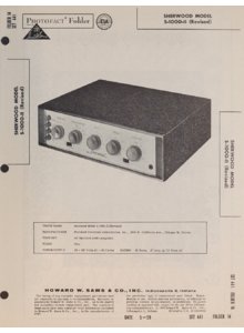Sherwood S-1000 II • Manuel de service