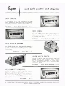 Chapman • Brochure 1960