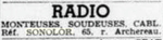 Sonolor Offres d'emplois 1953