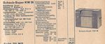 Schaub Super KW 39 Extrait de catalogue