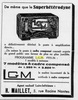 L.G.M.  G 31 et G 65 Publicité - Le Phare de la Loire 18 novembre 1935