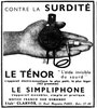 Clarvox Publicité - Je sais Tout 1er décembre 1932