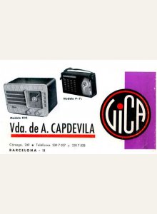 Vica 810 et  P-7 - Publicité