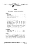 UU6  caractéristiques