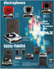 Publicité Paris Match, janvier 1967. Electrophones et haute-fidélité