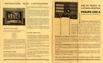 Philips  520 A Mode remploi (recto)