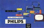 Philips Catalogue Radio Musique Télévision 1961