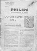 Philips 522 U Manuel de service