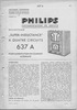 Philips 637 A Manuel de service