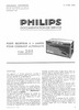 Philips 2511 Manuel de service, 16 pages (français)