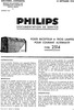 Philips 2514 Manuel de service, 8 pages (français)