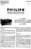 Philips 2531 Manuel de service, 9 pages (néerlandais)