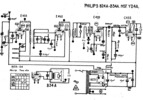 Philips 824 A et 834 A Schéma Schémathèque Brans