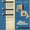 Dépliant gamme 1958
