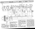 Philips 582 A Schéma Schémathèque Toute la Radio p.1
