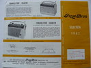 Transistors : sélection 1962