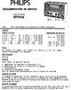 Philips BF 591 A - Manuel de service