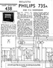Philips 735 A Schéma Trader Service Sheet