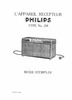 Philips 2511 Mode d'emploi (en français, 22 pages)
