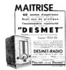 Desmet : Maitrise