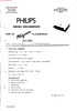 Philips AG 2100 Mignon Manuel de service (néerlandais)