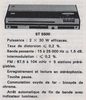 ITT Schaub-Lorenz Stereo 5500 HiFi Cassette • Publicité