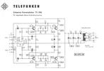 Telefunken TV 206 préamplificateur phono • Schéma