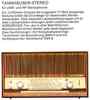 Nordmende Tannhauser Stereo 8004 H Extrait de catalogue