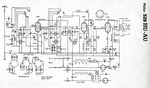 Philips 529 AU, 529 HU Schéma Schémathèque allemande