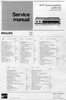 Philips 22 RH 720 • Manuel de service