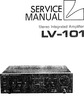 Luxman LV-101 • Manuel de service
