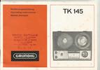 Grundig TK 145 Automatic Mode d'emploi