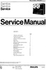 Philips N 4506 • Manuel de service (en anglais)