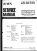 Aiwa AD-WX888 • Manuel de service