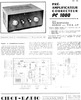 Cibot Radio PC 1000 • Fiche technique - mai 1962