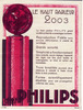 Philips 2003 Publicité