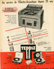 Teppaz Présence et Eco • Publicité - TSF et TV juin 1955