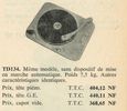 Thorens TD 134 • Publicité - Le Haut-Parleur numéro spécial avril 1960