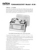 Revox B 36 • Fiche technique (en allemand)