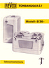 Revox B 36 • Mode d'emploi (en allemand)