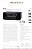Marantz SR 7009 • Fiche technique
