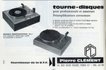 P. Clément DR 5 • Publicité - novembre 1967