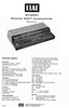Elac 5000 T Electronic • Schéma